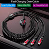 66W Fast Charging USB Type C  Car Cable
